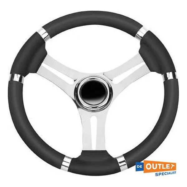 Vente Directe Savoretti steering wheel black 350 mm - T18RB/35