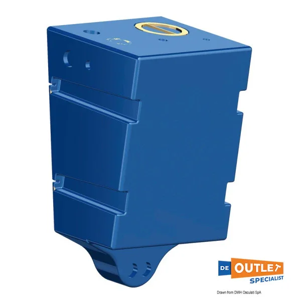 Haute Qualité Osculati 60L waste water tank plastic blue - 50.145.60
