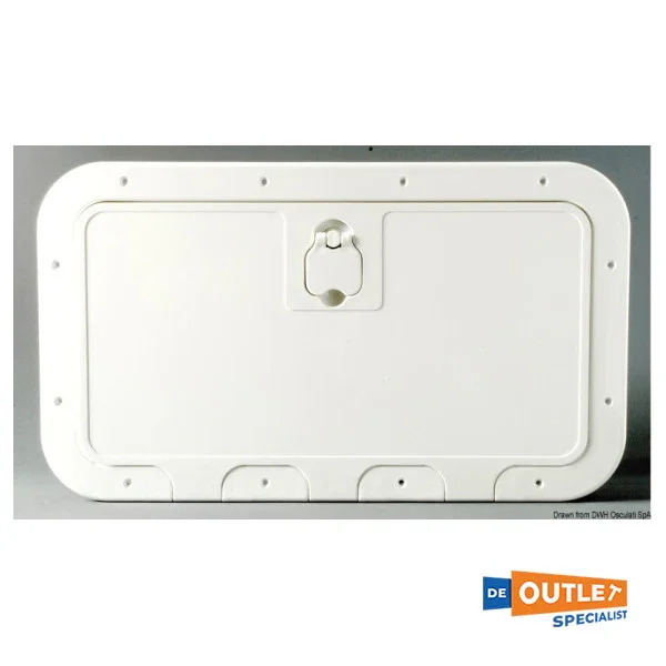 Osculati White Inspection Hatch 350 x 600 mm - 20.302.40 Prix Choc
