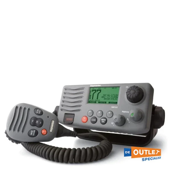 Vente Directe Raymarine Ray 55th DSC Class -D Marifoon/VHF - E43037