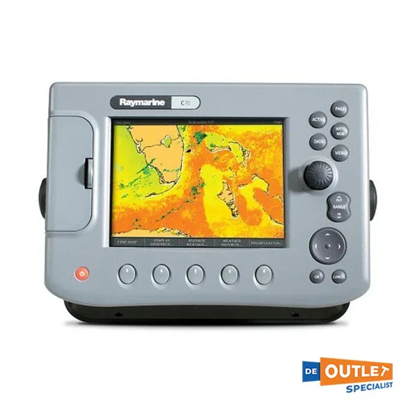 Must-Have Raymarine C70 Multifunctional Mapplotter Gray Operation Unknown - E02018