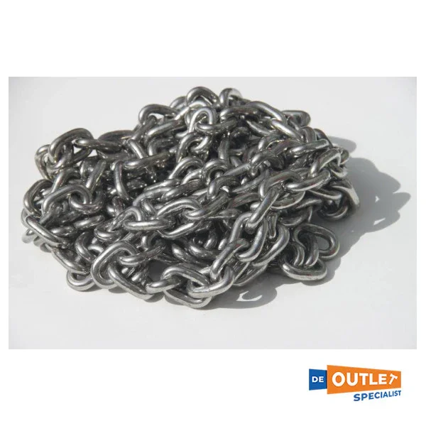 Offre Du Jour Stainless Steel Anchor Chain 13 mm 50 M DIN766-M8070-5-13x50
