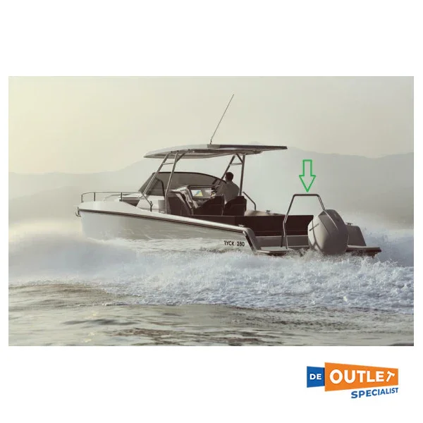 Ryck 280 Stainless Steel Waterski Pedestal - With1597 Certifié