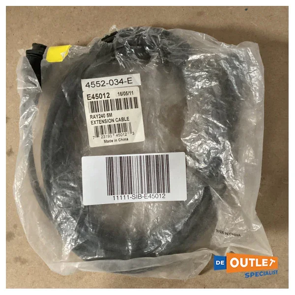 Marque Raymarine Ray240E Handset Extension Cable 5m - E45012