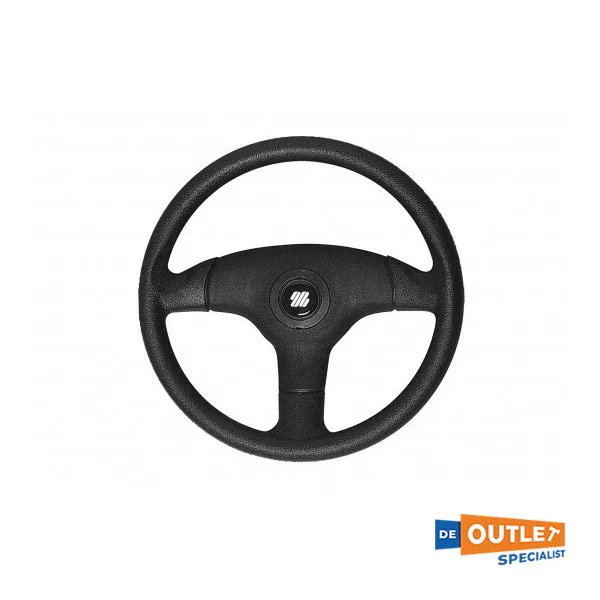 Top Vente Uflex Antigua Black Steering Wheel 350 mm 4-V60-1-39189U