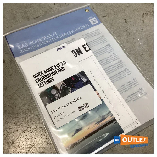 Volvo Penta EVC Poster Kit / Information Folder - 24125544 Offre Limitée