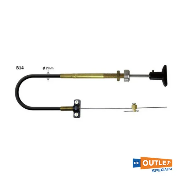 Top Vente Ultraflex B14 Engine Stop Cable 7.9 m - 32209F
