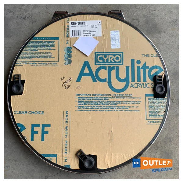 Dernier Modèle Bomar Stainless Steel Round Hatch 640 mm - S2649-10AXXRI0
