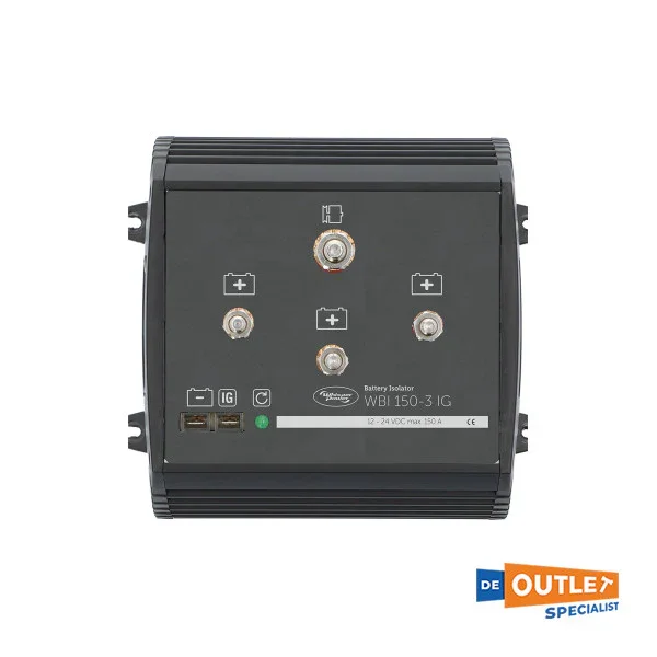 Authentique Whisper Power WBI 150-3 IG loading current distributor Battery Isolator - 60115003