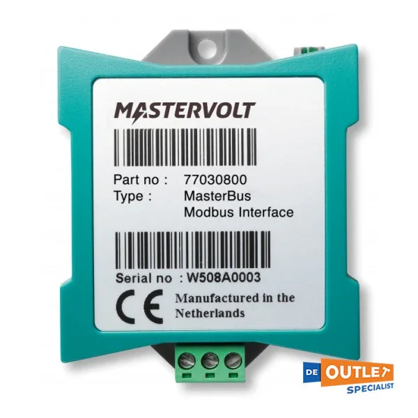 Pas Cher Mastervolt Masterbus Modbus Interface Module - 77030800