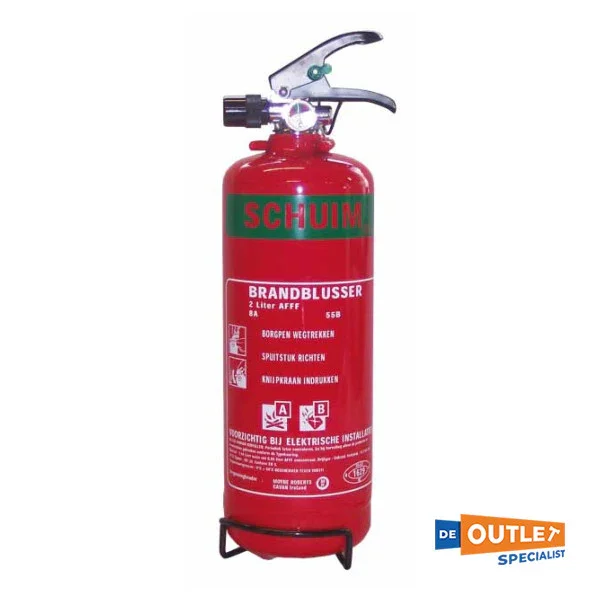 Combinoord 2 liter foam fire extinguisher Type A - B and F - BB020 Acheter En Ligne