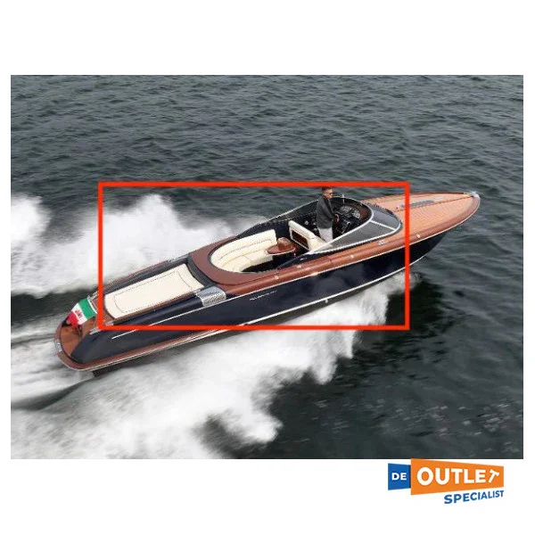 Original Riva Aquariva 33 100th Edition cockpit Cover Beige - 240929 Offre Spéciale