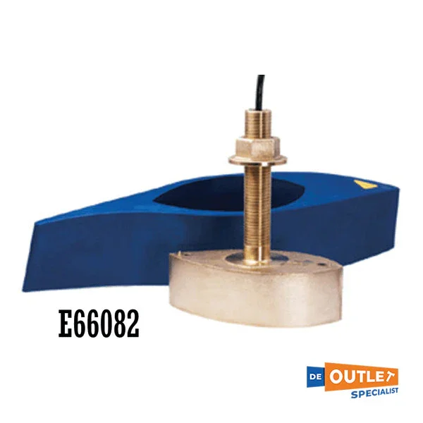 Raymarine B258 Bronze Truh -Hull Depth Transducer - E66082 Marque