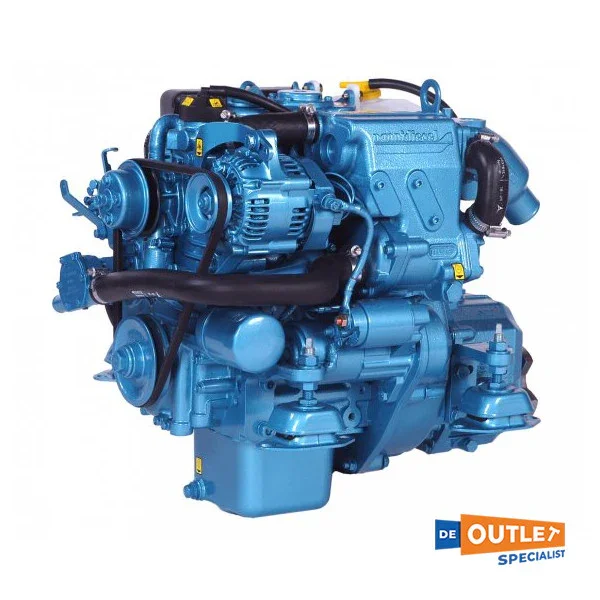 Nanni 10 hp 2-cylinder shipping diesel engine with TMC40 gearbox-N2.10-TMC40 Affaire À Saisir