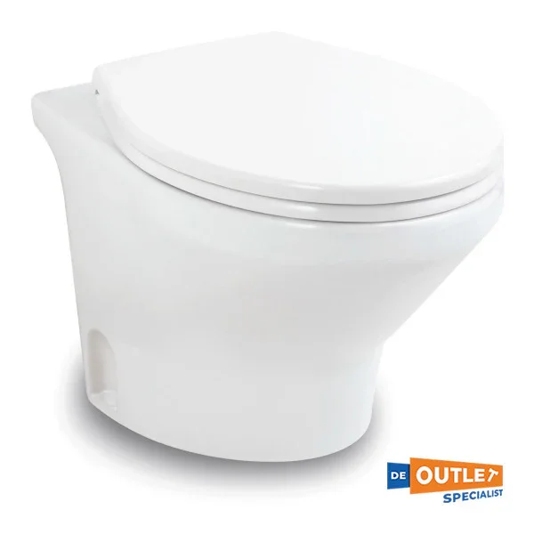 Prix Choc Tecma Compass Electric ship toilet Low 12V with soft close - Com012PW/TSFT