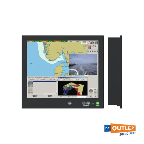 Hemsel HD 19T21 MMD-MA1 Marine Touchscreen Display 19 inch 230V 24v Remise