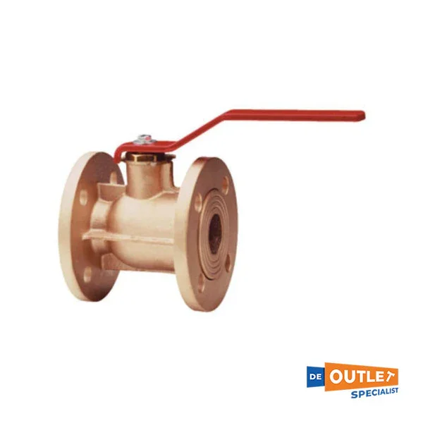 Dernier Modèle Guidi 2 inch Bronze Ball Valve With Flange - PN16 BR.D50