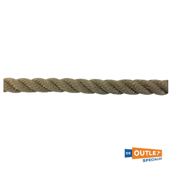 Acheter Direct Roll Allpa 3 -strenged Line 18 mm Polypropolene 220 M Brown - AL0818
