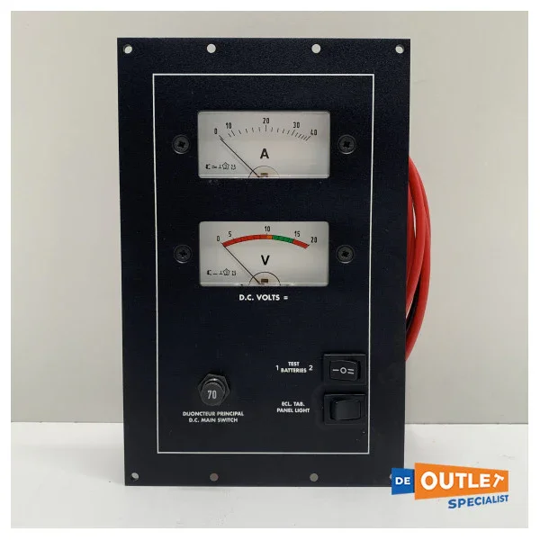 Amiot Voltage and Ampere Meter 12V - 7393023 Meilleur Prix