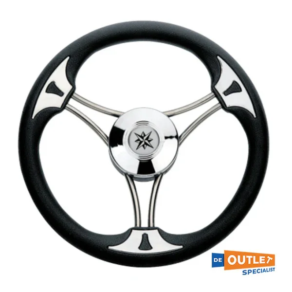 Commande En Gros Allpa 3 -splitting type 23 steering wheel black 350 mm - 068715