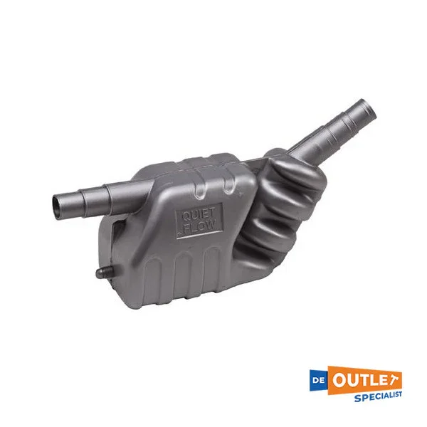 Offre Spéciale Allpa Plastic Waterlock - Exhaust Silencer Black 7L - 486200