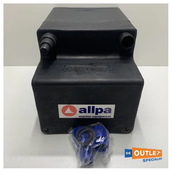Can 40L waste water tank plastic black 500 x 330 x 330mm - 483001 Must-Have