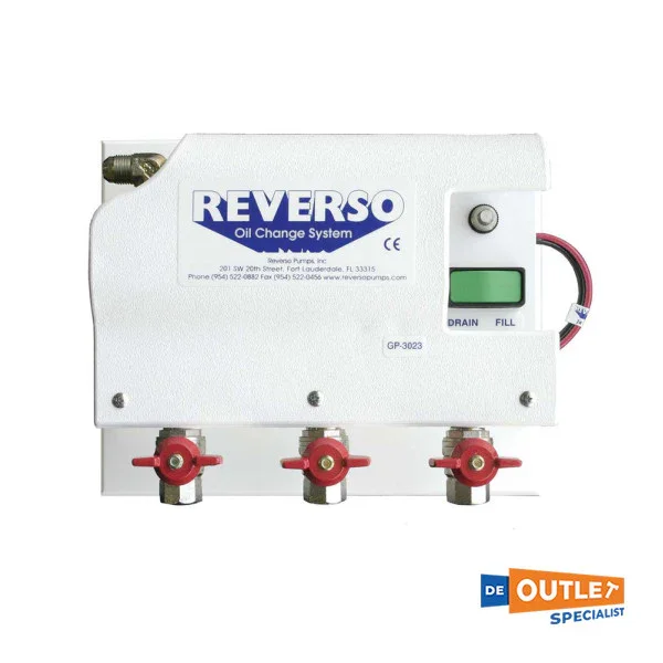 REVERSO GP3023-24 3-VALVE 24V OIL CHANGE SYSTEM Remise