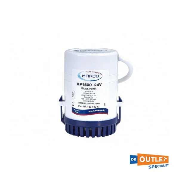 Marco UP1500 Bil pump 24V 95L-Min Vente Flash