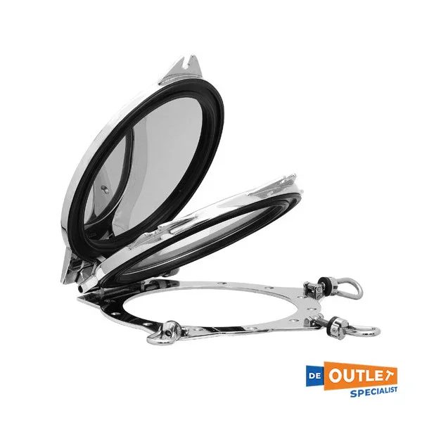Nouveauté Nemo Slim -Line Stainless Steel 300 mm Opening Purthole - 218,800/33ZG032