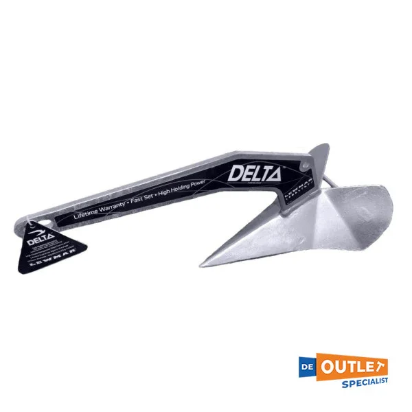 Quantité Limitée Lewmar Delta 63 kg Galvanized Steel Anchor - 57463