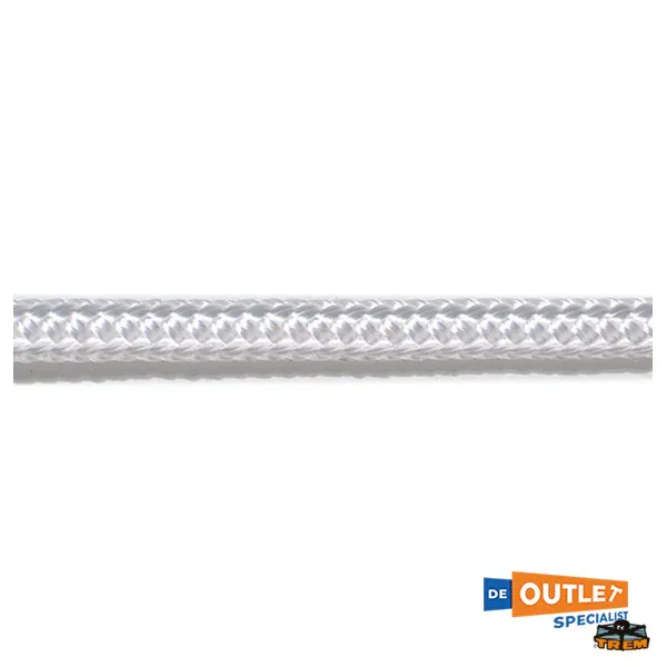Roll Trem T10 08 000 8 mm Polyester Dual Braided Line White - 200 meters Quantité Limitée