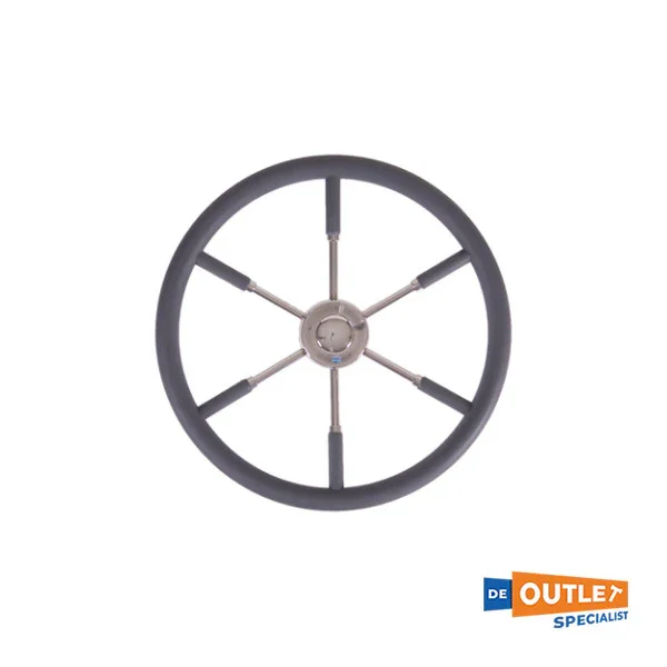 Stazo Type 12 6-spoke steering wheel black 550 mm Meilleur Prix
