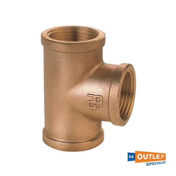Guidi Bronze T -piece 3 inch - 0130b 200011 Commander Vite
