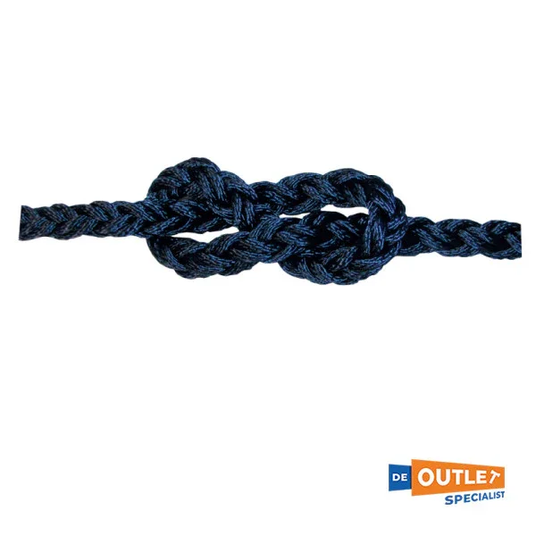 Roll Square Line Polyester Landvast 14 mm Blue 200 meters - 0813814 Satisfait Ou Remboursé