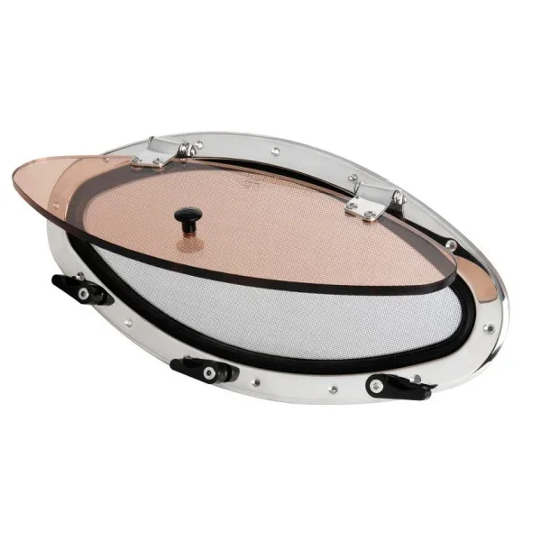 Pas Cher SCM Bikini Stainless Steel Ovale Porthole 450 x 190 mm
