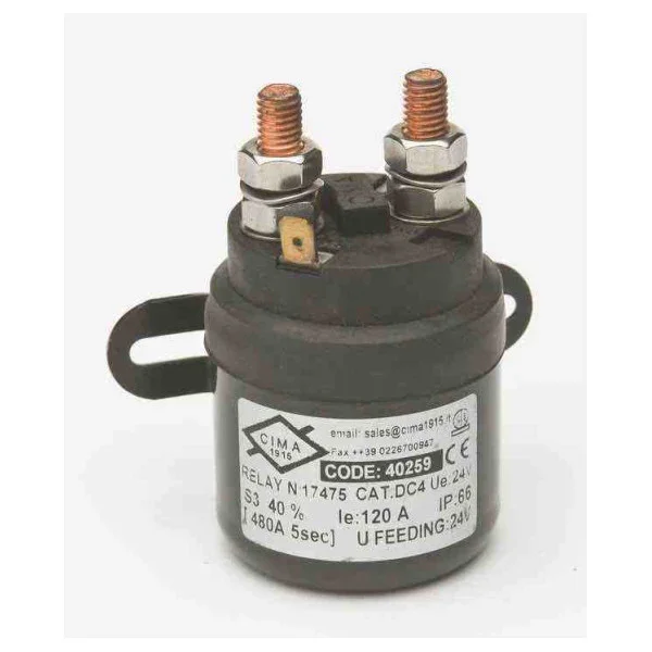 Cima Solenoid Switch relay 24V 120A - 40269 Commander Maintenant
