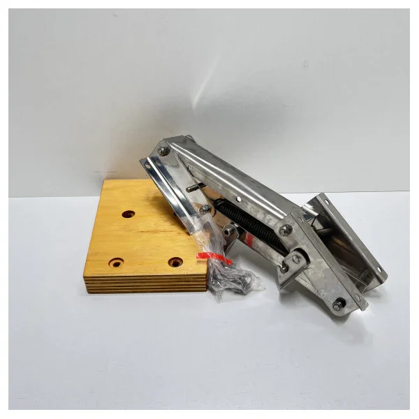 Osculati Stainless Steel Outboard Engine Bracket 10 HP 25 kg - 630182 Achetez Aujourd'hui