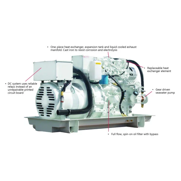 Northern Lights M844DW3G 14 KW Marine Diesel Generator Prix Cassé