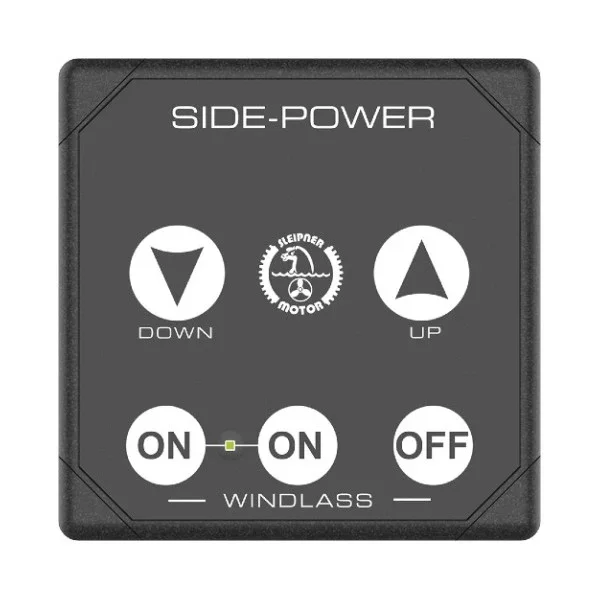 Side Power Windlass Control Panel Gray Up - Down 12V - 86-08950 Commander Maintenant