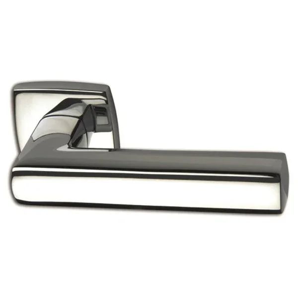 Foresti Suardi Brass stainless steel door handle set square - 480a.c Solde