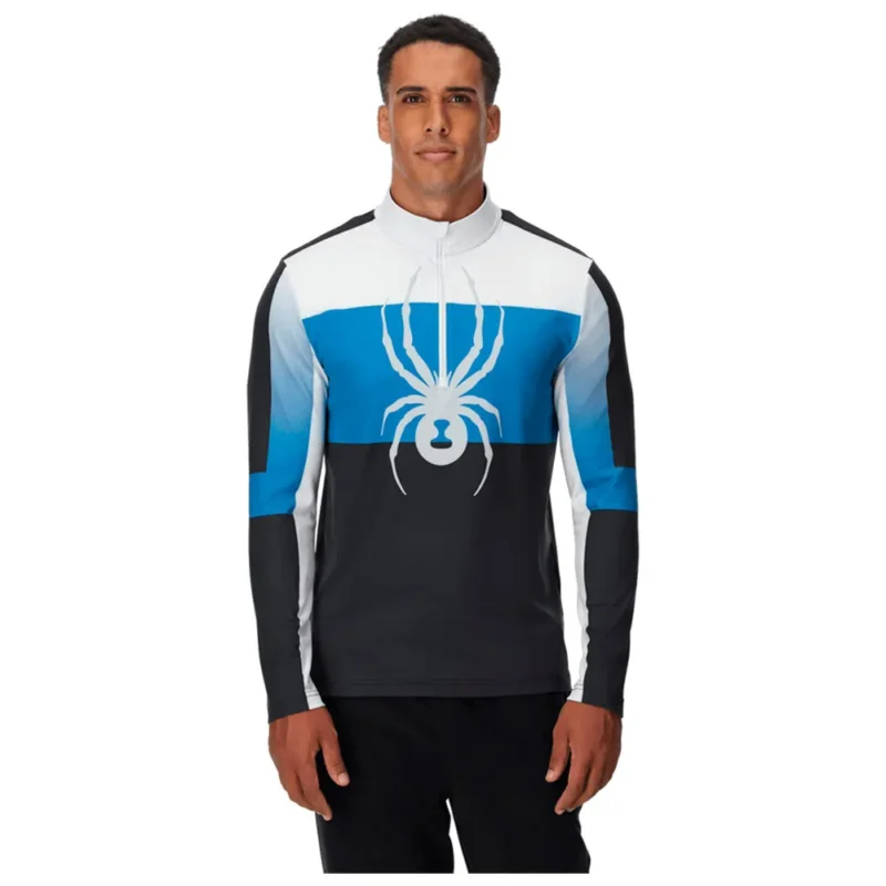 Spyder Sweat à demi-zip Podium Retour Gratuit