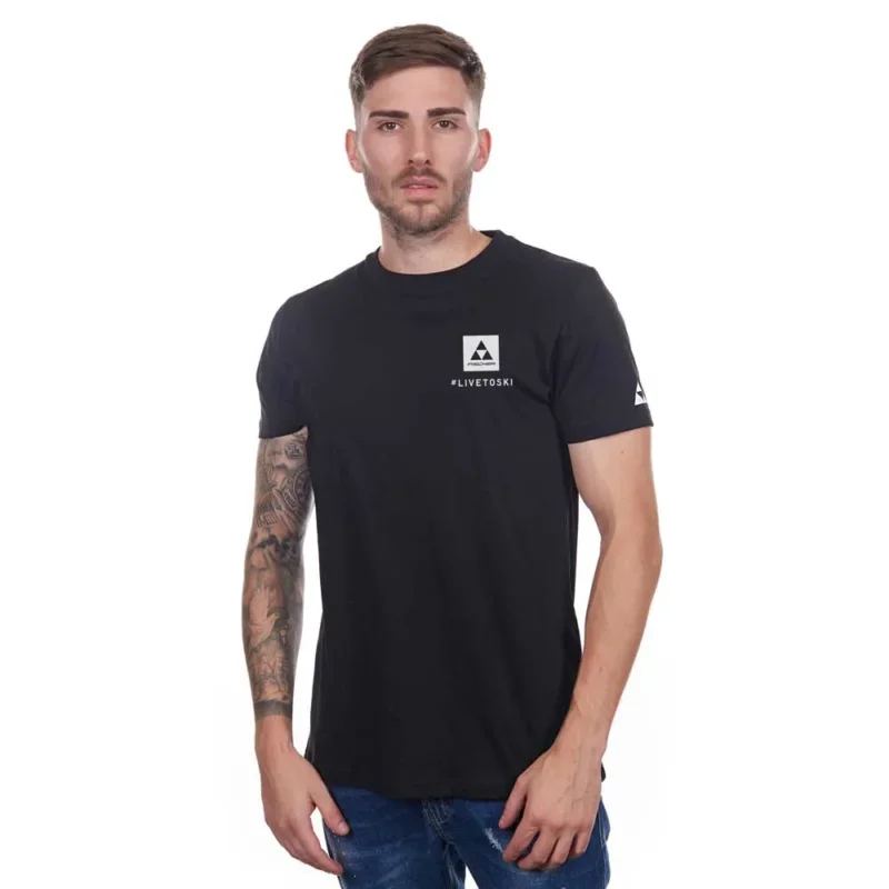 Fischer T-shirt à manches courtes Essentials Paiement Sécurisé