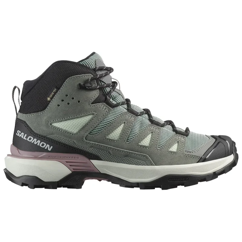 Salomon Bottes de randonnée X Ultra 360 Leather Mid GORE-TEX® Solde