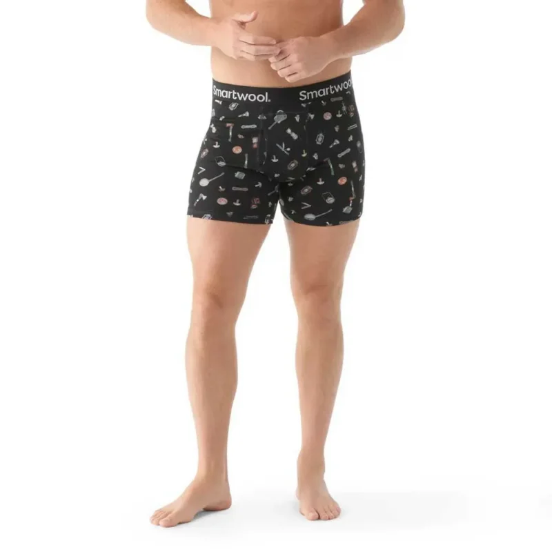 Smartwool Boxers Merino Print Brief Acheter Direct