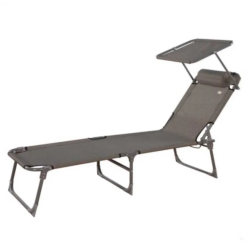 Aktive Chaise longue pliante avec parasol Commander Maintenant