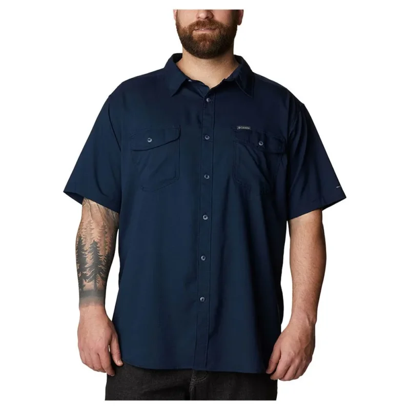 Prix Réduit Columbia Chemise à manches courtes Utilizer™ II Solid Plus Size