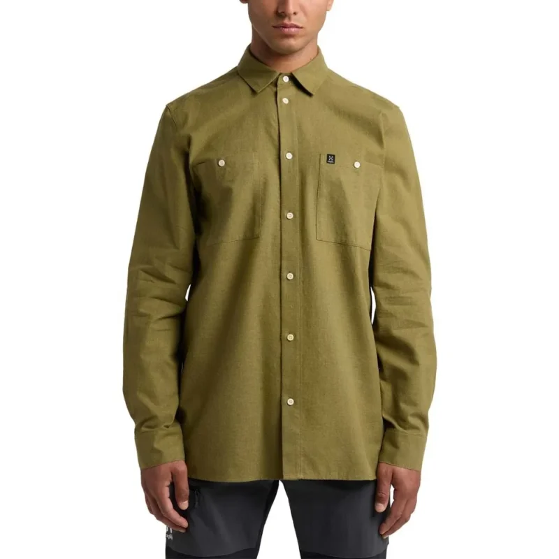 Promotion Saisonnière Haglöfs Chemise à manches longues Curious Hemp
