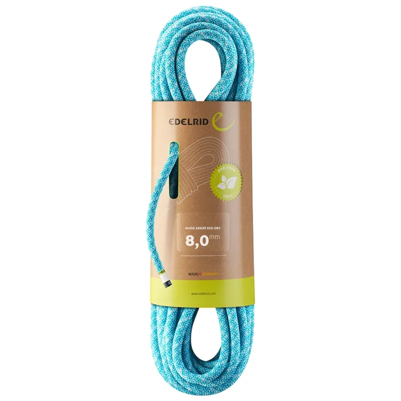 Edelrid Corde Guide Assist Eco Dry 8.0 mm II Dernière Chance