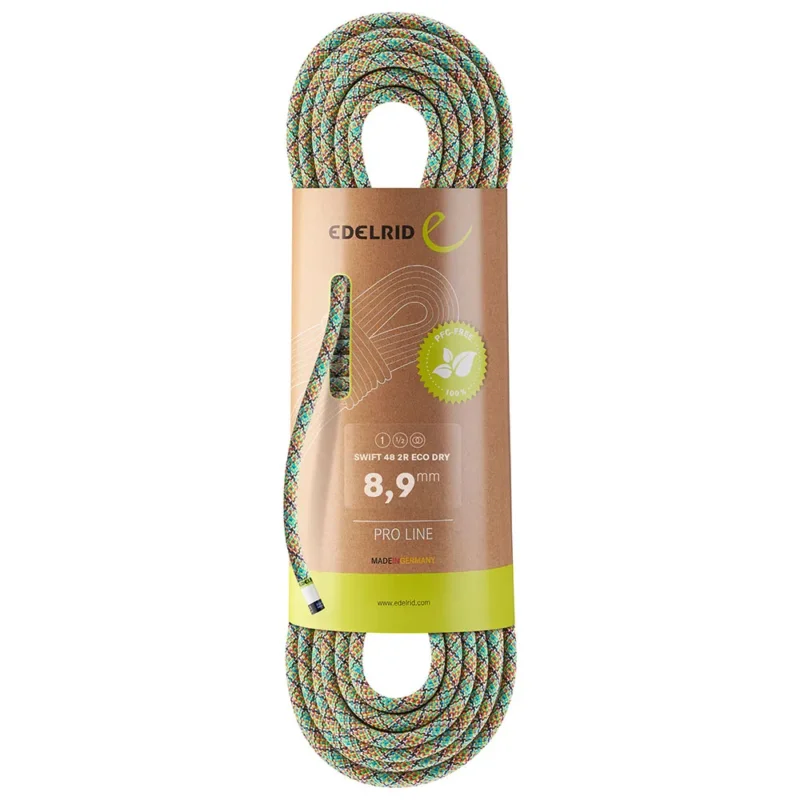 Acheter Direct Edelrid Corde Swift 48 2R Eco Dry 8.9 mm Assorti