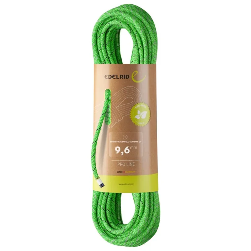 Edelrid Corde Tommy Caldwell Eco Dry DT 9.6 mm Nouvel Arrivage